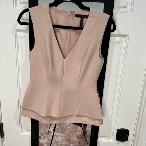 BCBG Maxazria blush pendant top XS - Picture 4 of 6